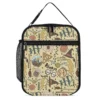 Hufflepuff yellow Hogwarts crest Harry Potter portable insulated lunch bag