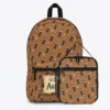Allover wizards and spells Harry Potter backpack with matching lunch bag set