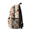 Moana Boho Rainbow kids backpack, side view
