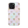 Kawaii pastel Pokemon phone case with Eevee and Jigglypuff for iPhone, Samsung and Google Pixel.