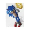 Sonic Blanket in the Sonic and Gold Rings design, shown flat