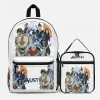 Personalized Team Avatar backpack and lunch box set with Aang, Katara, Sokka, Toph and Zuko
