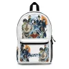Team Avatar The Last Airbender school backpack for kids on white with custom name