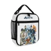 Insulated Team Avatar lunch bag for kids with custom name