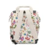 Back view of the cream Toy Story toy gang doodles diaper bag.